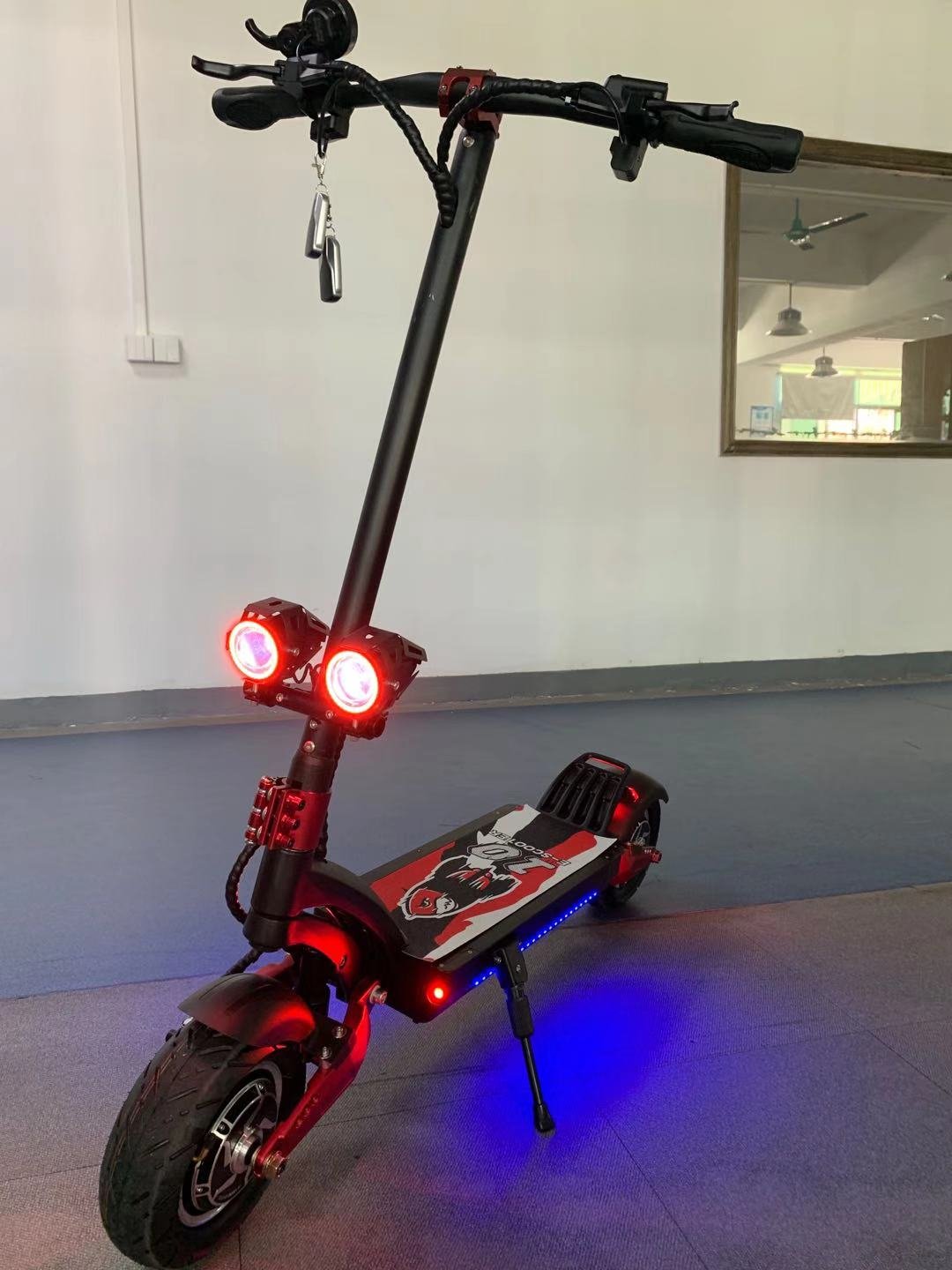 New Fashion 3200W 60V off road scooter Dual Drive monopattino elettrico trotinette electrique Electric Scooters