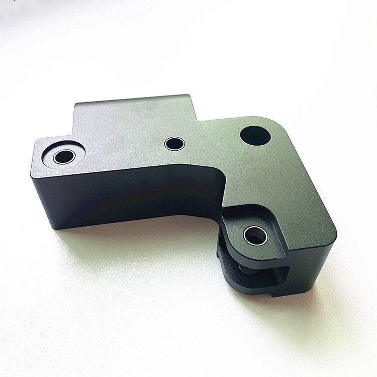 Black sandblasting alumina alloy 7075 transfer connecting shaft parts mechanical processing for scooter