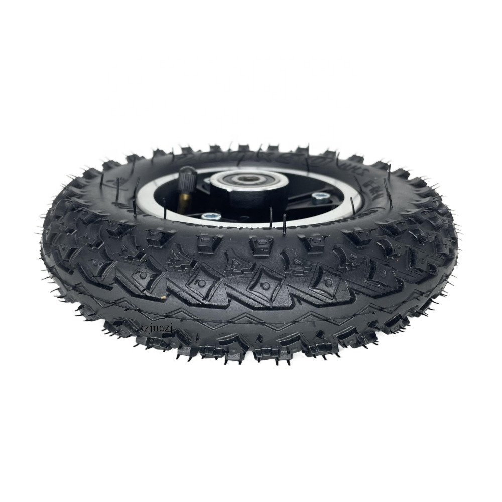 200x50 Off-road Wheel Pneumatic Tire with Reinforced Aluminum Alloy Rim for 8-inch Electric Scooter Front Wheel Accessories