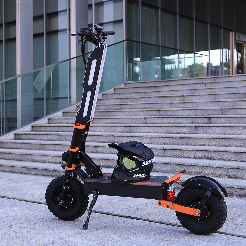 Usa Warehouse Dropshipping 38Ah Battery Viper 8000W Electric Scooter For Adults 14 Inch Electric Scooter