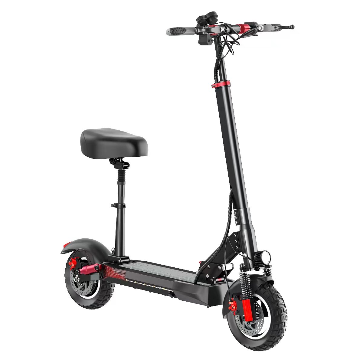 48V 800W 10.4Ah Foldable Electric Scooter Fast Speed 45kmh Mobility Adult Electric Scooter Unisex