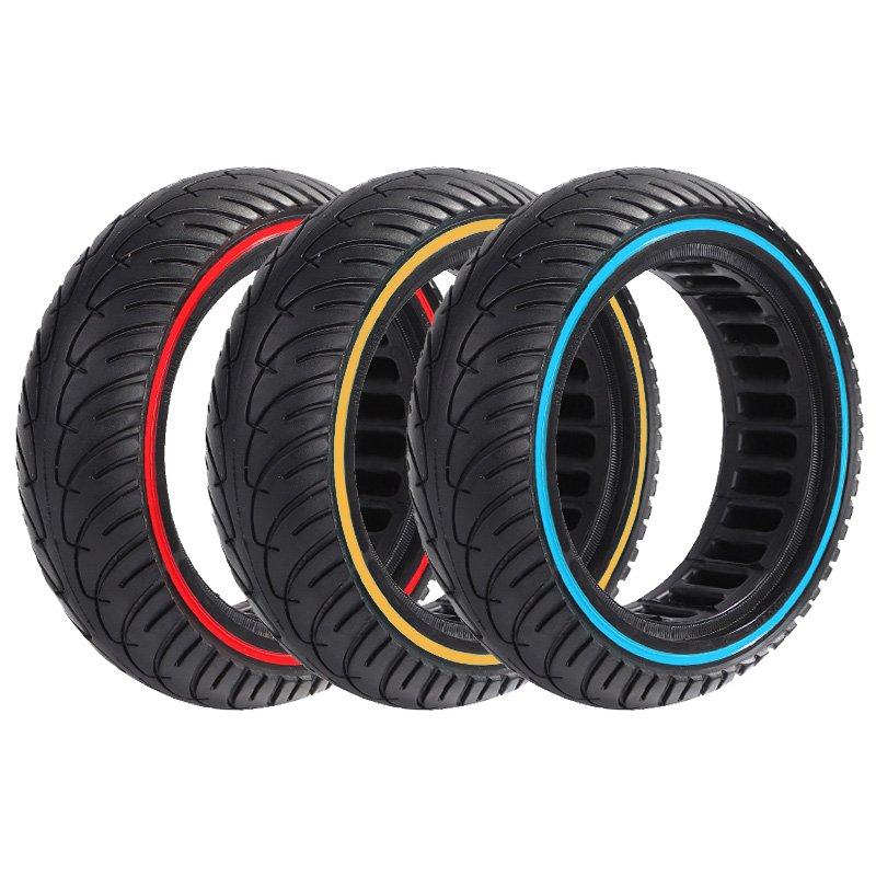 Cityneye M365 PRO/PRO2 Tires Solid Vacuum Tire 8.5 Inches Electric Scooter Wheel Replacement Explosion-proof Honeycomb Tire