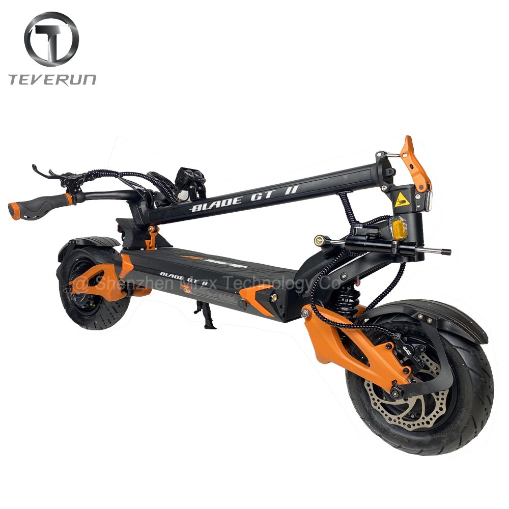 2024 Newest Original BLADE GT II 60V 26Ah Blade GT+ II 60V 30Ah TFT Display Dual Motor 1500W*2 11inch Official Electric Scooter