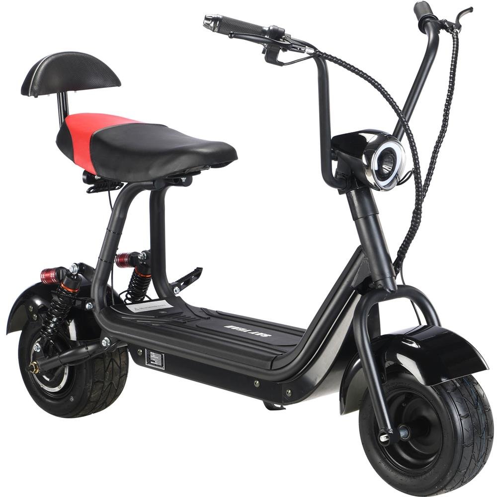 Electric Elektri Citycoco Electric Scooter 500w 2 wheel Fat Tire Popular Motorcycles European Warehouse Removable battery