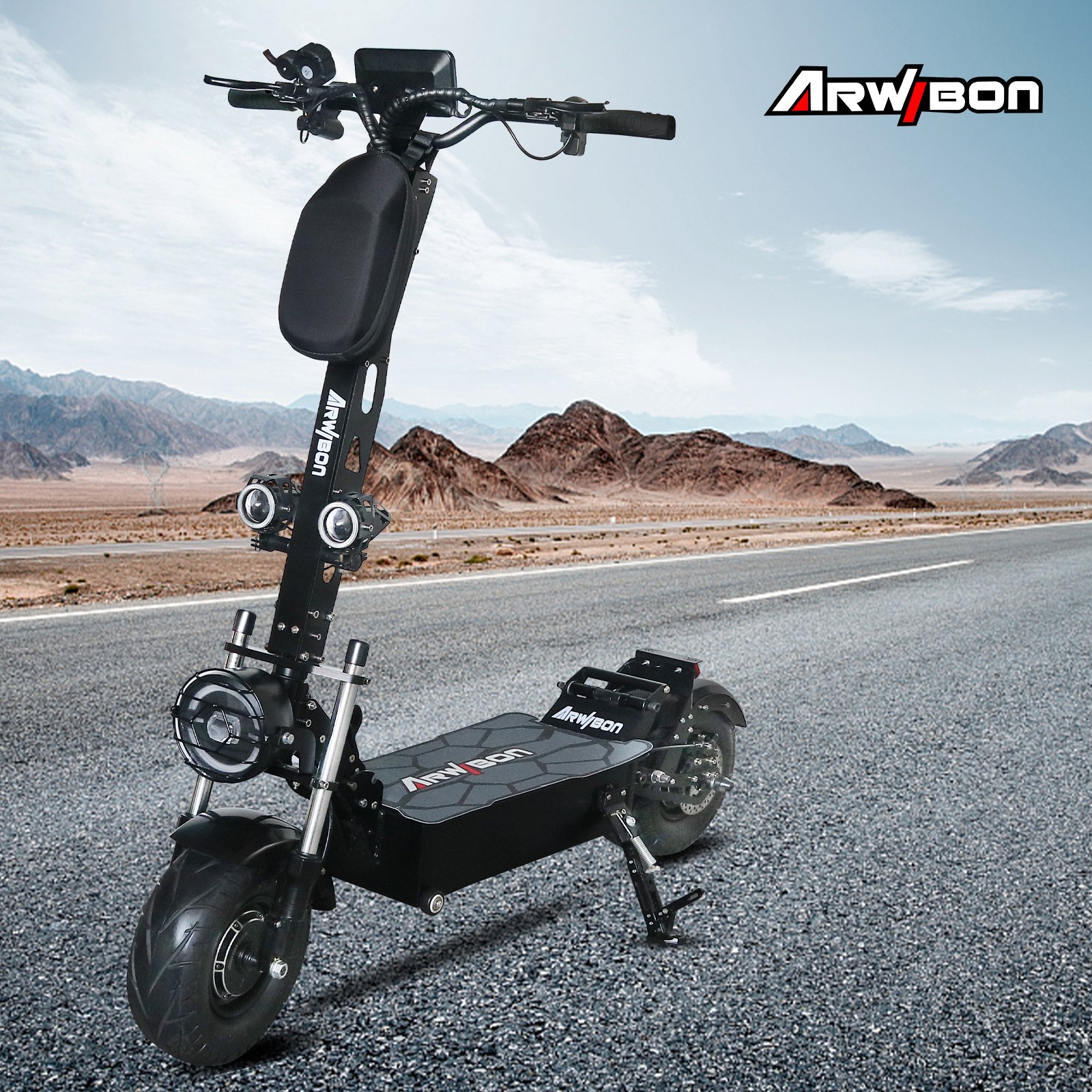 FIEABOR 8000W 13 inch  fat tire dual motor for scooter with seat OEM long range dualtron thunder electric scooters