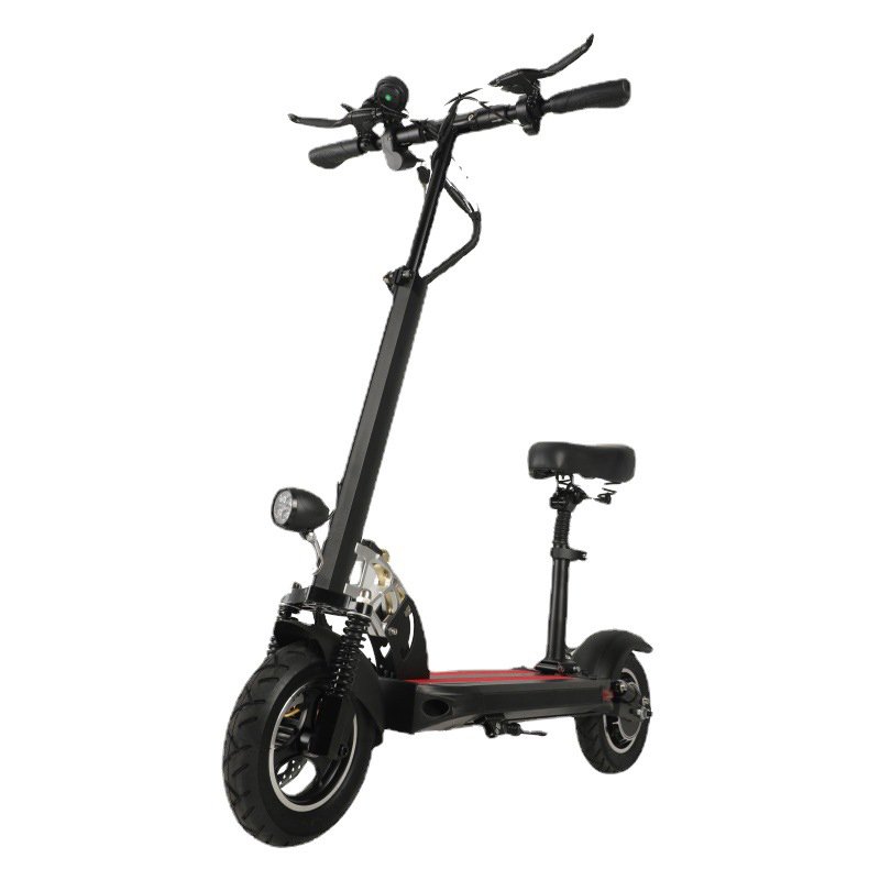 Aji High Speed 100Km Mini Pedals Adult Sealup 500W Wide Wheel Electric Scooter
