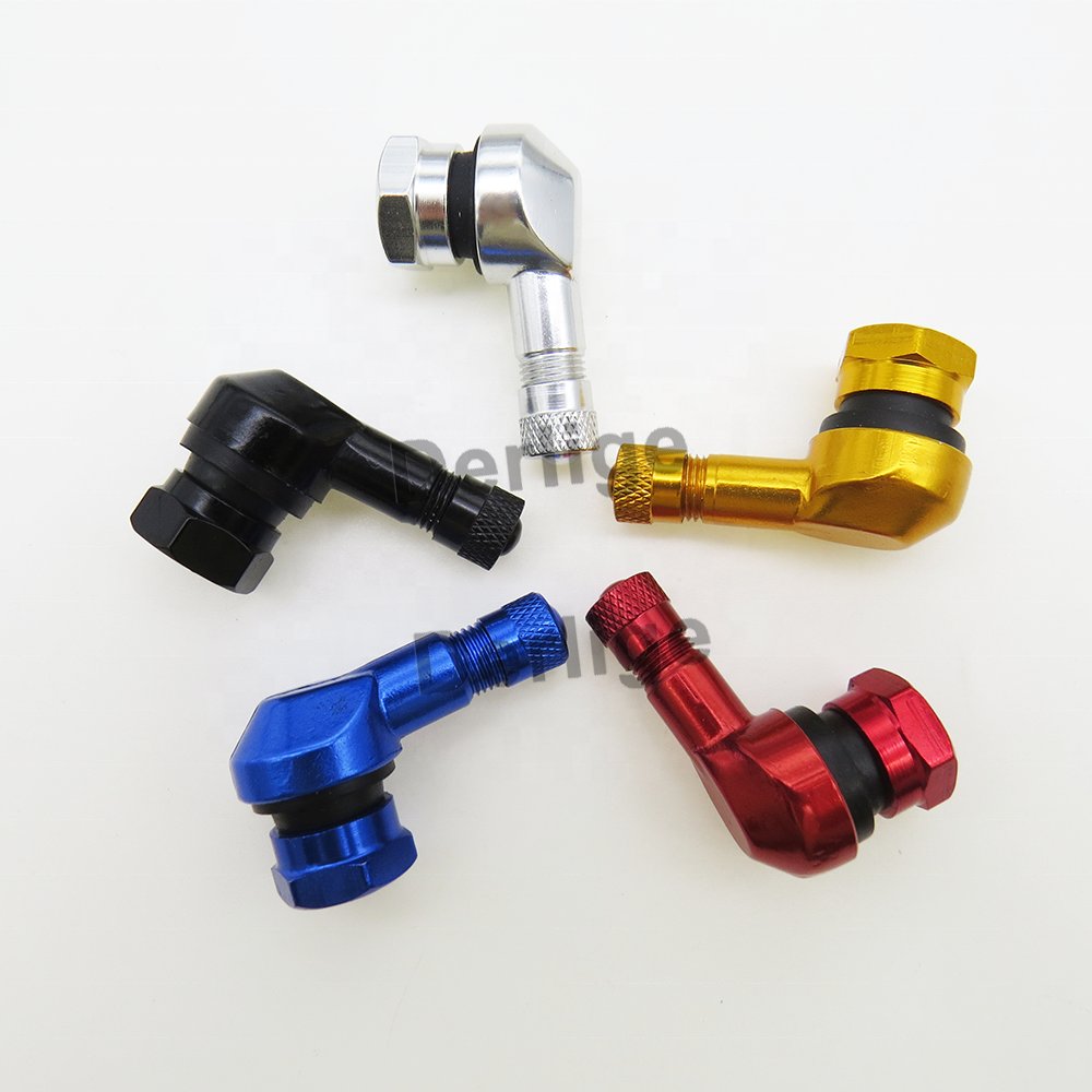 11.3 mm Aluminum metal 90 Degree Angle Motorcycle Tire Valve stem