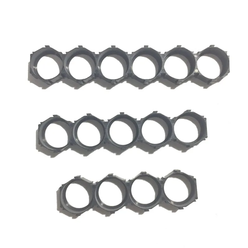 DIY 18650 18.45mm battery bracket 2/3/4/5/6/10 cells small size 18650 battery holder spacer honeycomb holder 2P 3P 6P 10P 13P