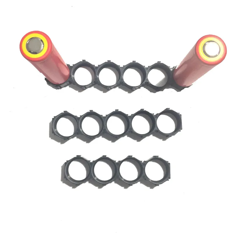 DIY 18650 18.45mm battery bracket 2/3/4/5/6/10 cells small size 18650 battery holder spacer honeycomb holder 2P 3P 6P 10P 13P