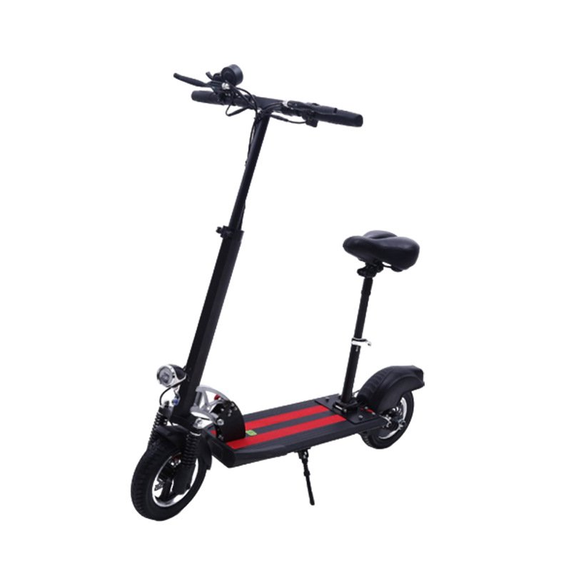 10 Inch electric scooter Double shock absorption Disc brake skateboard Off-Road Folding adult electric car scooter