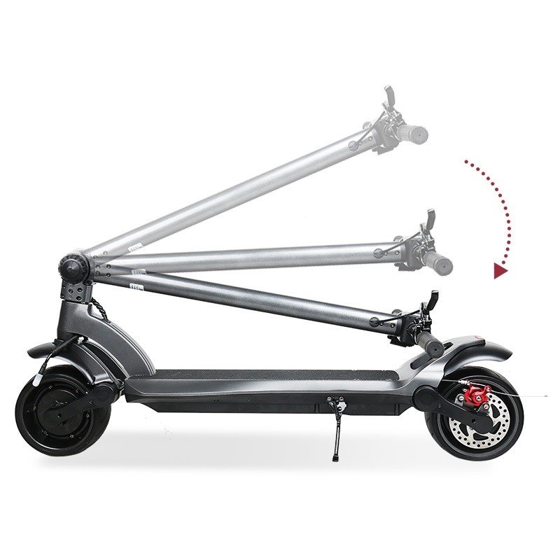 Weihai Mercane pro 48v 500w dual disc brake mobility adults motorcycle folding 8inch wide wheel two wheel electric scooter