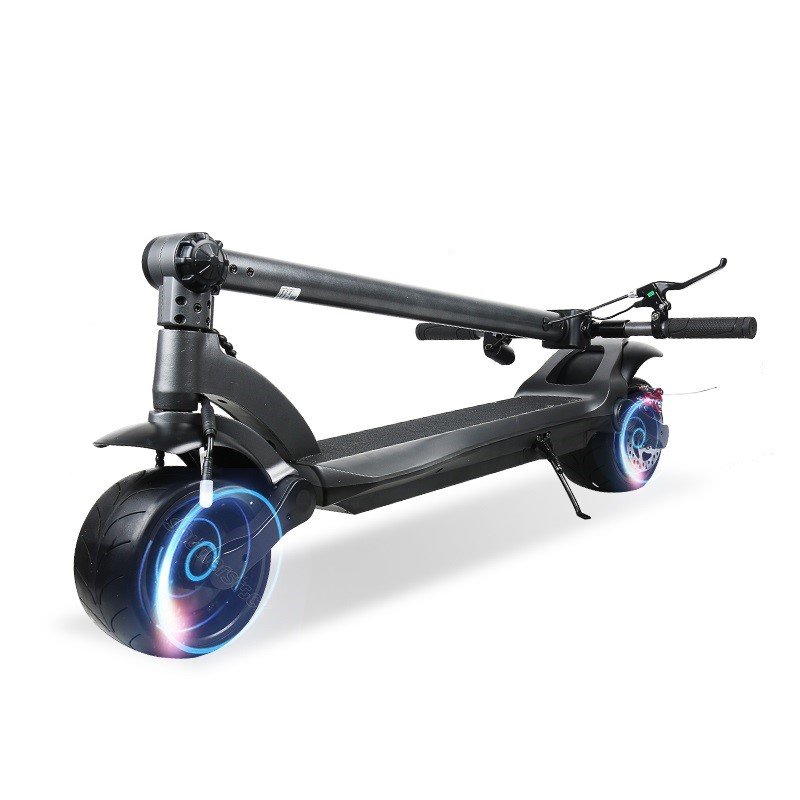 Weihai Mercane pro 48v 500w dual disc brake mobility adults motorcycle folding 8inch wide wheel two wheel electric scooter