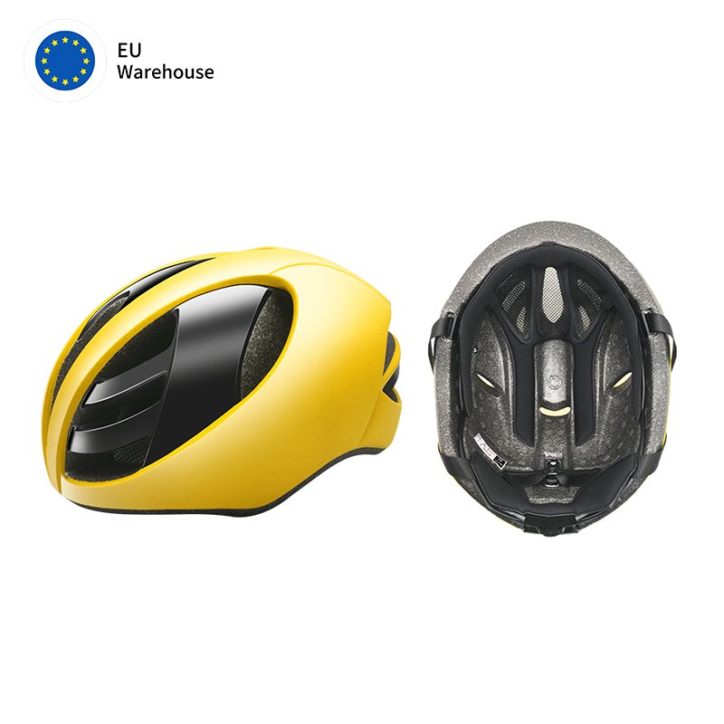 EU Warehouse Safety Smart Cycling Helmet Bike Ultralight Sport Helmet Integrally-molded Road Bicycle Smart Bike Motor Helmet