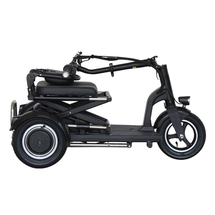36v 10 Inch Three Wheel Handicapped Scooters Folding 300w Powerful Scooter Electric Scooter Adults