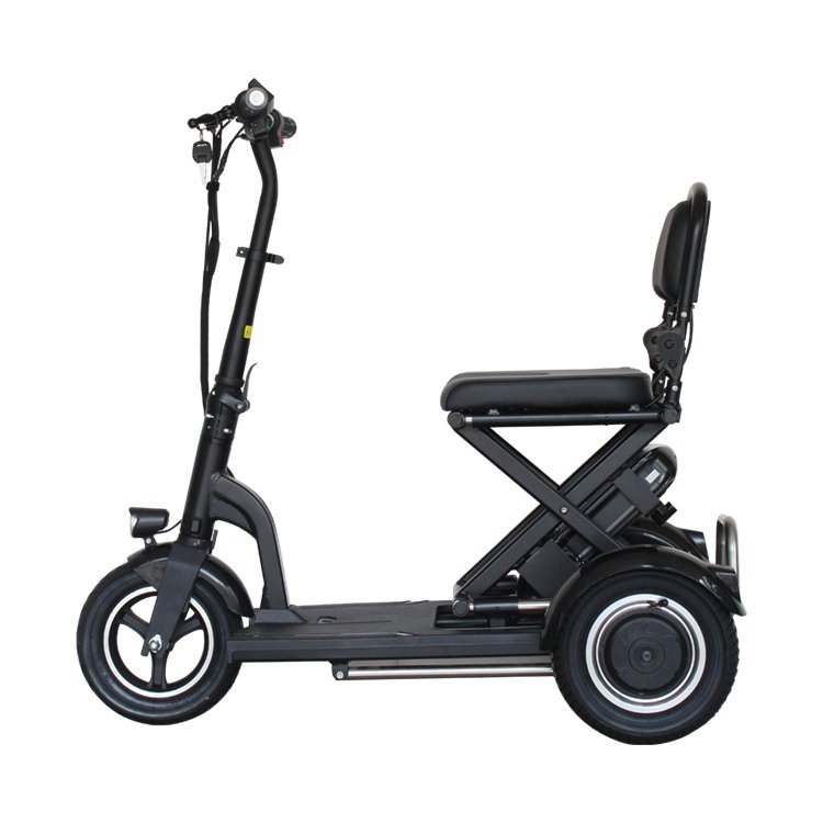 36v 10 Inch Three Wheel Handicapped Scooters Folding 300w Powerful Scooter Electric Scooter Adults