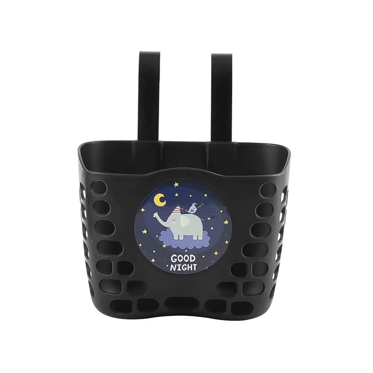 Popular Kids Bike Plastic Basket Quick Release Removable Children Bicycle Parts Front Rear Basket Bicycle Basket
