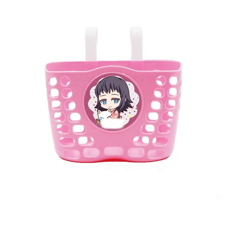 Popular Kids Bike Plastic Basket Quick Release Removable Children Bicycle Parts Front Rear Basket Bicycle Basket
