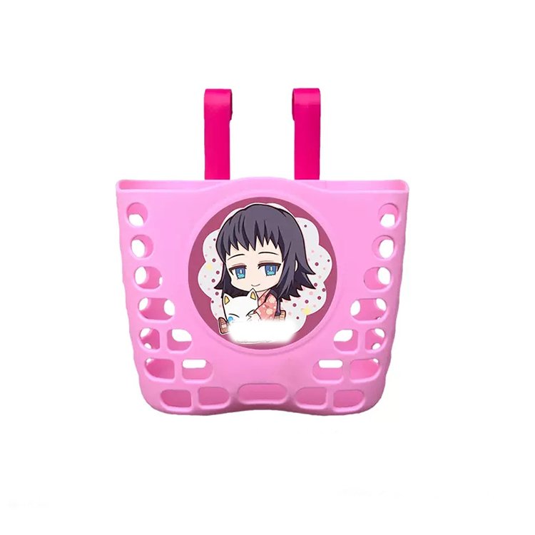 Popular Kids Bike Plastic Basket Quick Release Removable Children Bicycle Parts Front Rear Basket Bicycle Basket