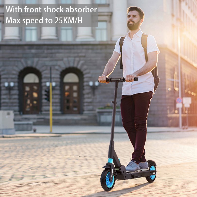 EU Germany Warehouse E-scooter 350w Adjustable Pole Elektro Escooter Electric Scooter for Teenager Kids
