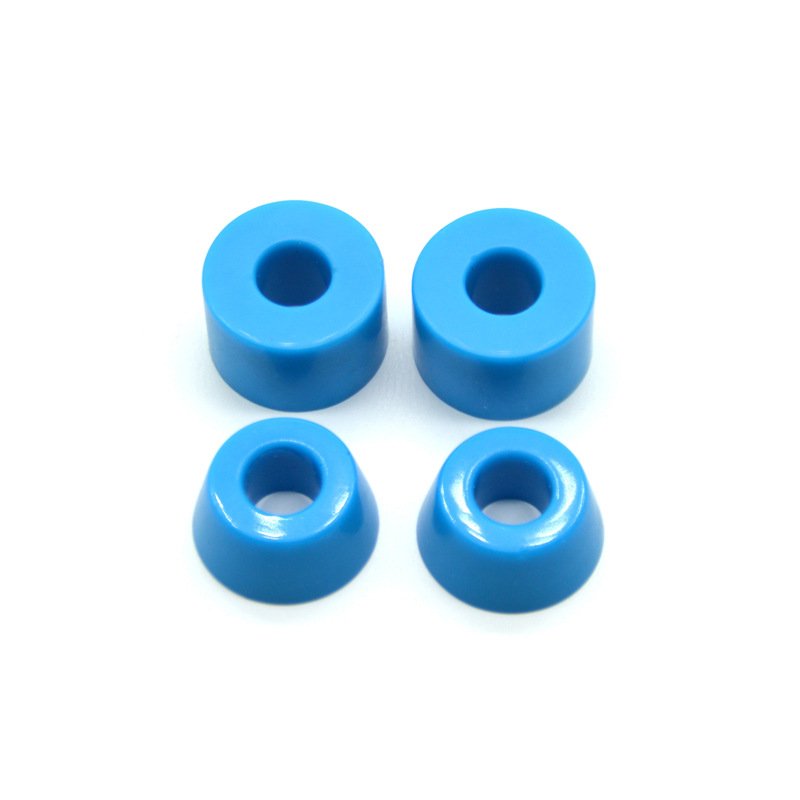 Dongguan custom polished ABS PA POM PP PU plastic bushing for scooters CNC turning aluminium stainless steel scooter bushing