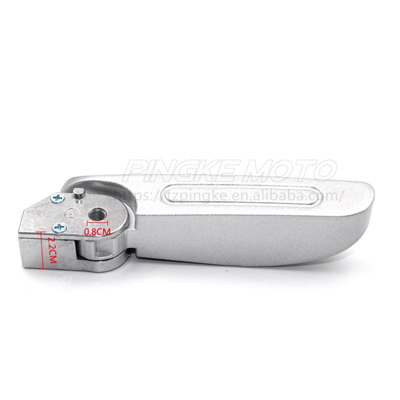 Motorcycle high quality aluminum alloy folding footrests brand new scooter body decoration accessories