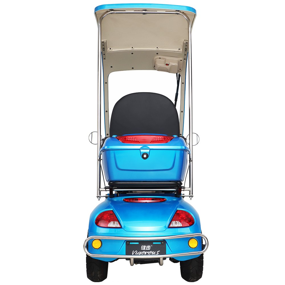 EUROPA S Four Wheel Electric Scooter Bike with Cabin for Adult