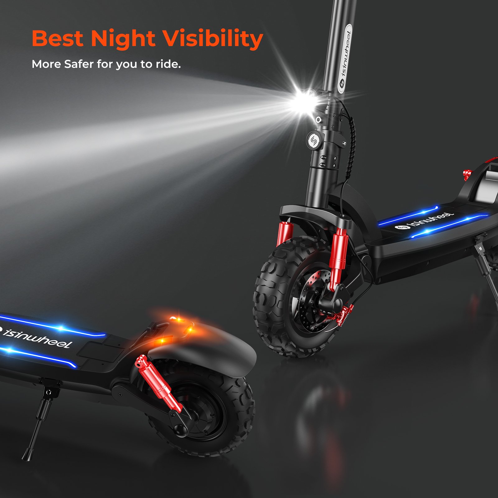 EU warehouse isinwheel GT2 800W Off Road adults Electric Scooters