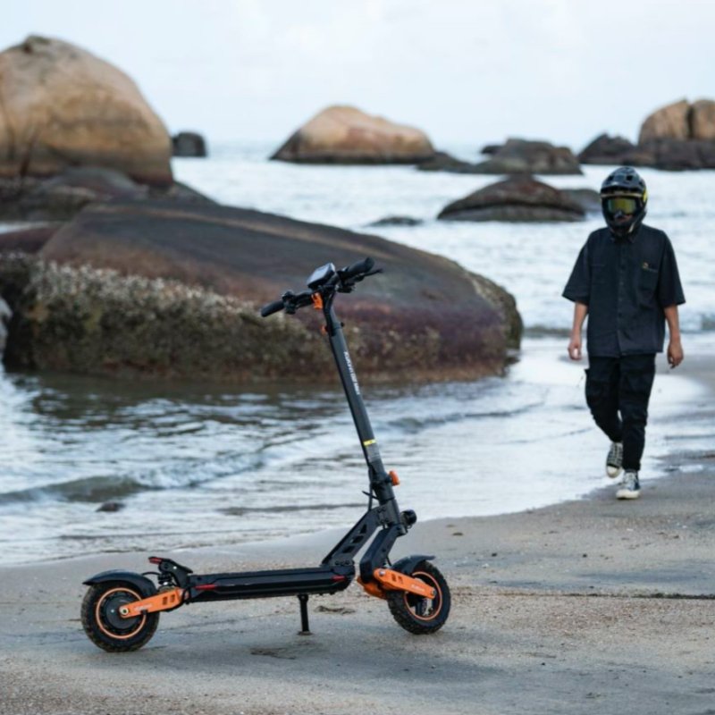 EU warehouse new design G2MAX 1000W powerful offroad foldable fastest 80km long range with seat 2 wheel adult electric scooter
