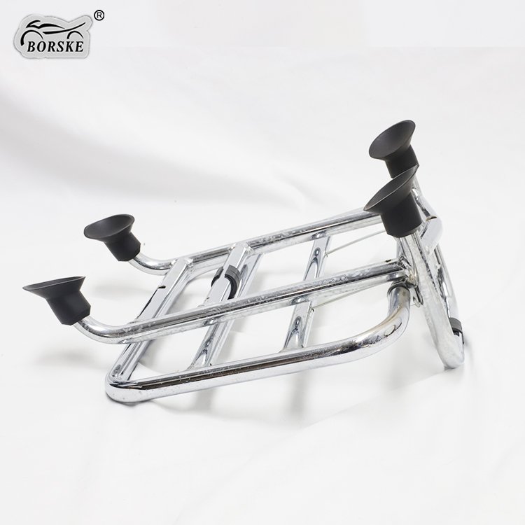 Modified Storage Rack Cargo Shelf Baggage Holder Scooter Folding Front Luggage Rack Passenger Brackets For Vespa Sprint 150
