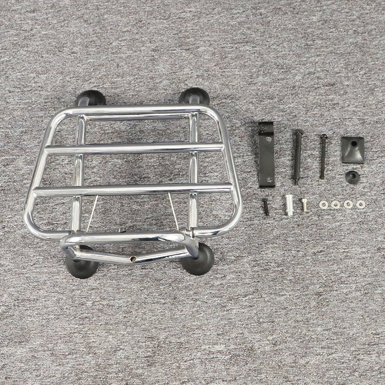 Modified Storage Rack Cargo Shelf Baggage Holder Scooter Folding Front Luggage Rack Passenger Brackets For Vespa Sprint 150