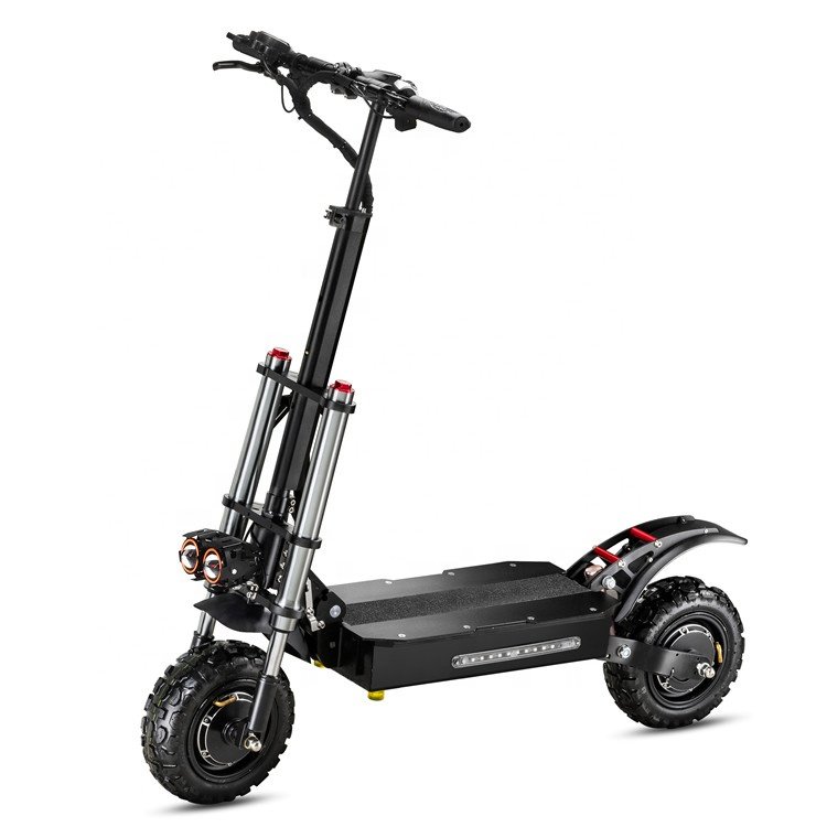 Engoo 11inch 60V 38ah 6000W dual motor e scooter offroad Fat tire 85KM/H fast folding high speed power adult electric scooters