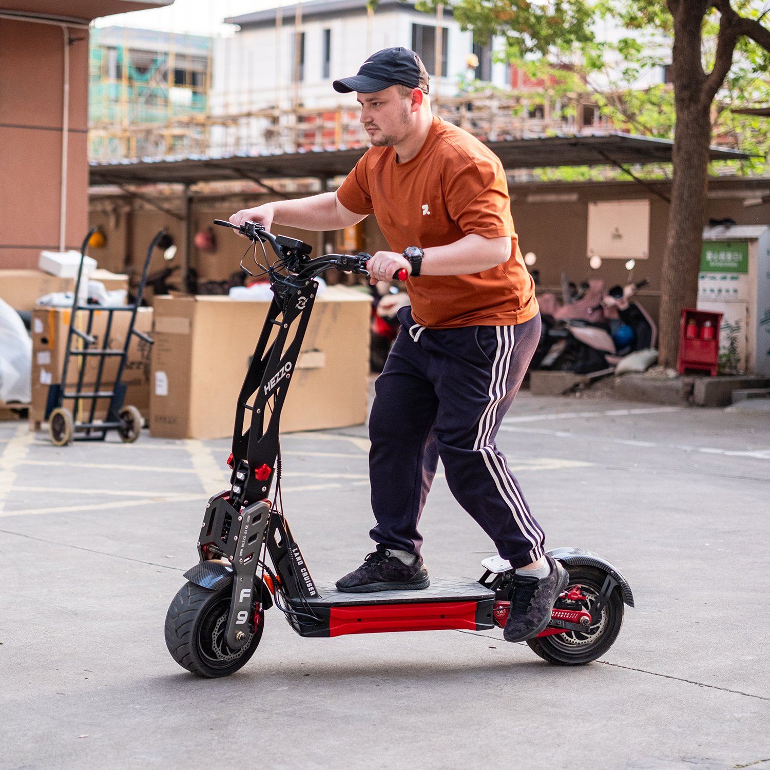 EU Warehouse Escooter 60v 8000w Dual Motors Powerful 90Km/h Electric Scooter Fat Tire Foldable 40Ah NFC Off Road Scooter