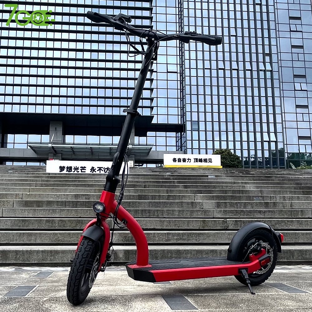 7Go EU US warehouse 12 inch tire foldable Electric Scooter 500W 48v long range fast speed escooter with patent