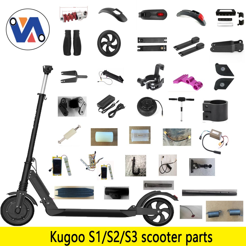 EU Stock Scooter Parts & Accessories Battery Fender Motherboard Charger Scooter Tire For G2 S1 S3 Kugoo M4 Pro Parts Accessories