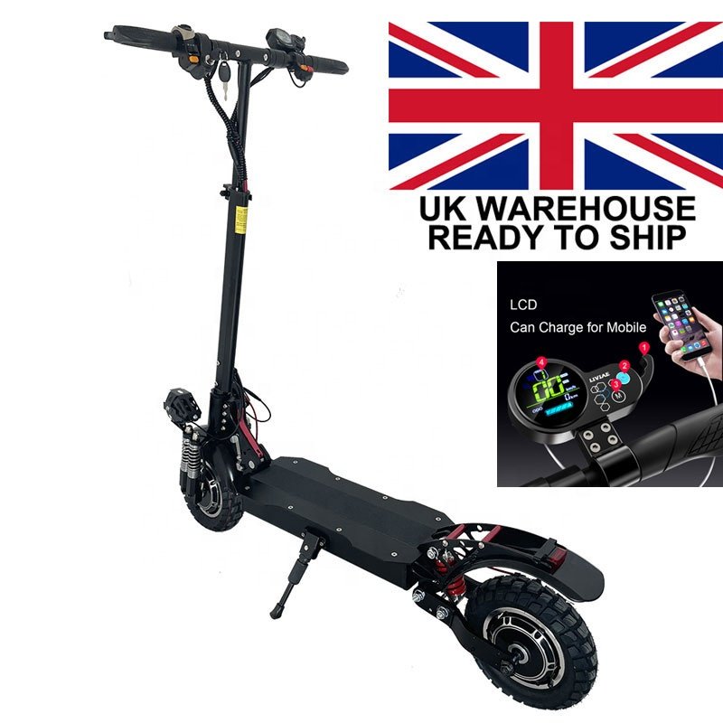 UK stock 2400W 21AH wholesale electric scooters long range EU warehouse motos et scooters