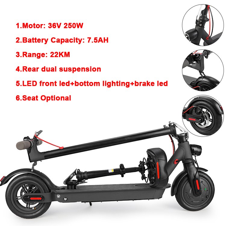 M365 250W 350W Scooter Suspension Parts and Accessories For 8.5 Inch Mi Electric Scooter
