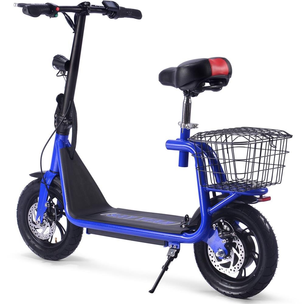 High quality Eu Us Stock H8 350 500w Off Road Foldable Portable 36v 12ah Lithium Ion EScooter Two Wheels Adult Electric Scooter