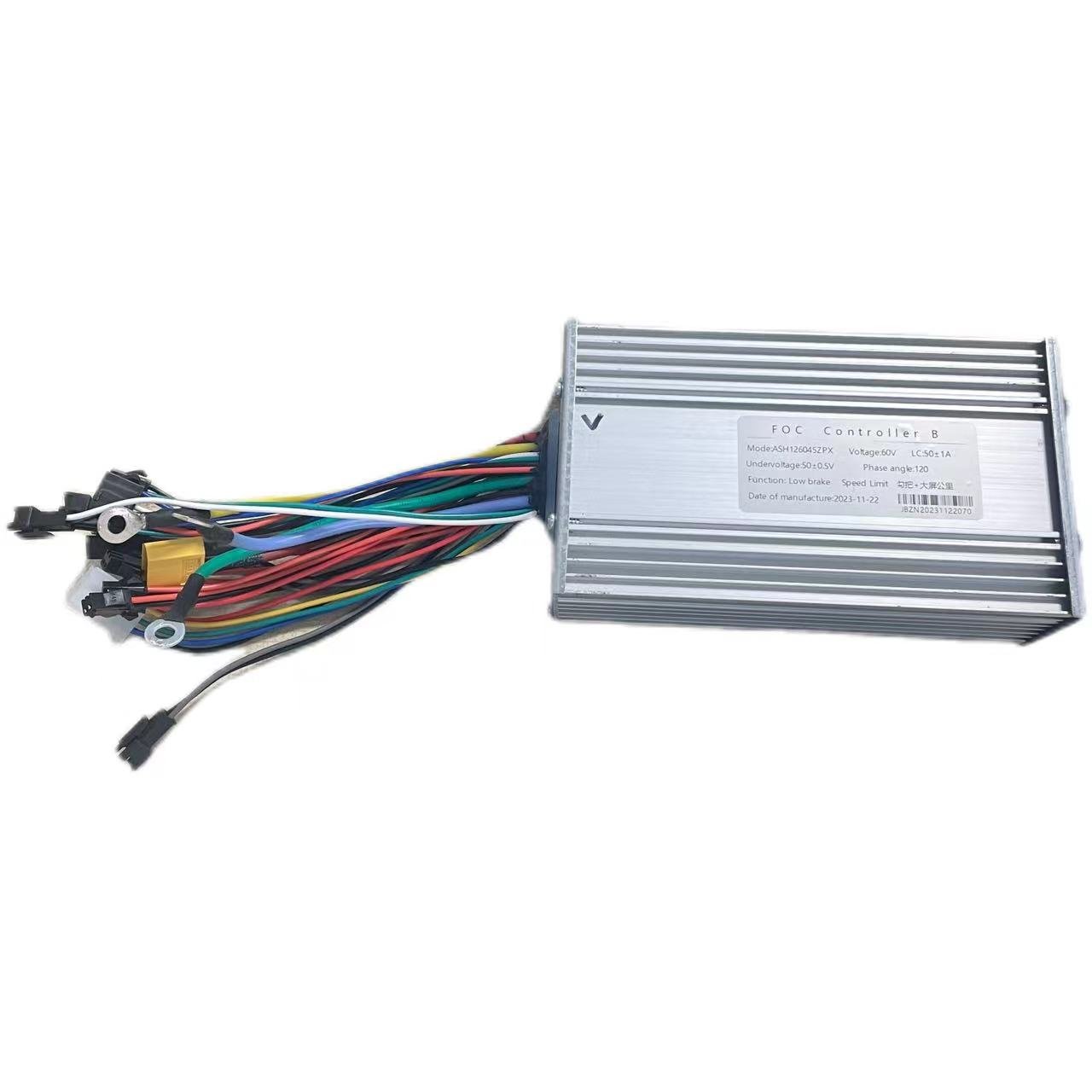 FOC JB Electric scooter spare parts accessories hot sale dual 60v50A controller for electric scooter motorcycle