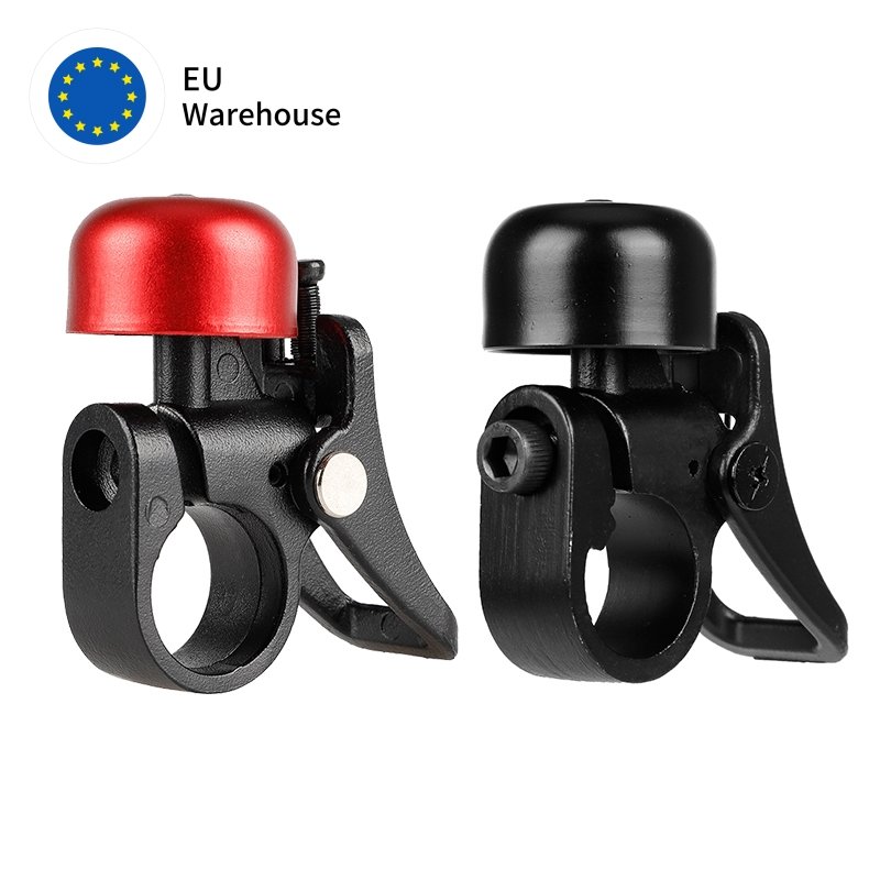 EU Warehouse Electric Scooter Aluminium Alloy Finger Bell With Folding Hook for Xiaomi M365 Pro Scooter Accessories Parts