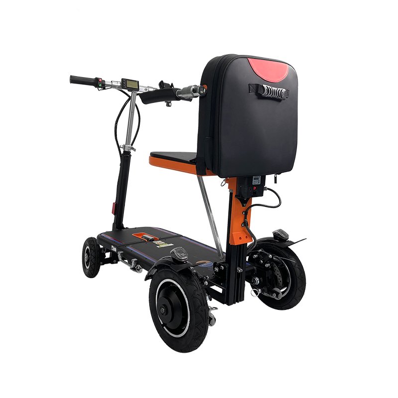 Hot Product Handicapped Foldable Lightweight 4 Wheel Power Mobility Electric Scooter for Adult