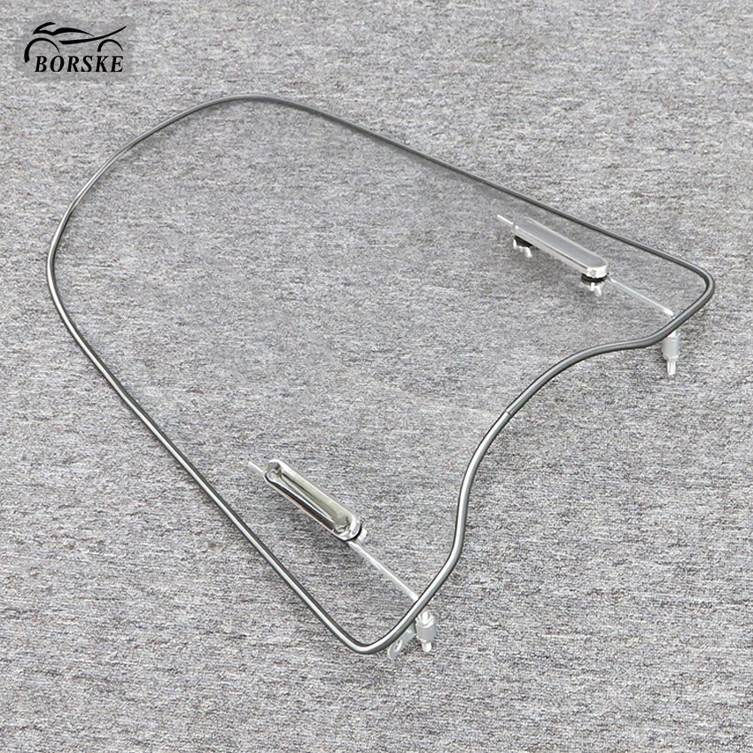 Best Quality Motorcycle Accessories Motorbike Parts Front Windscreen Universal Scooter Windshield