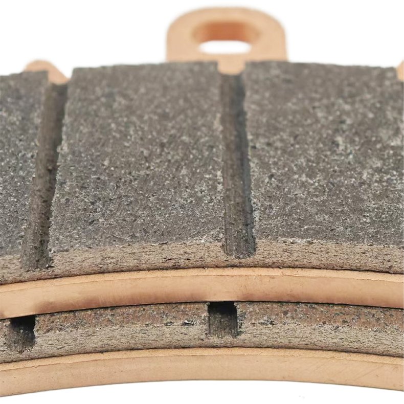 Motorbike Brake Parts Motorbike Brake Pads Copper-Based Sintered Disc Brake Pads For Motorbikes