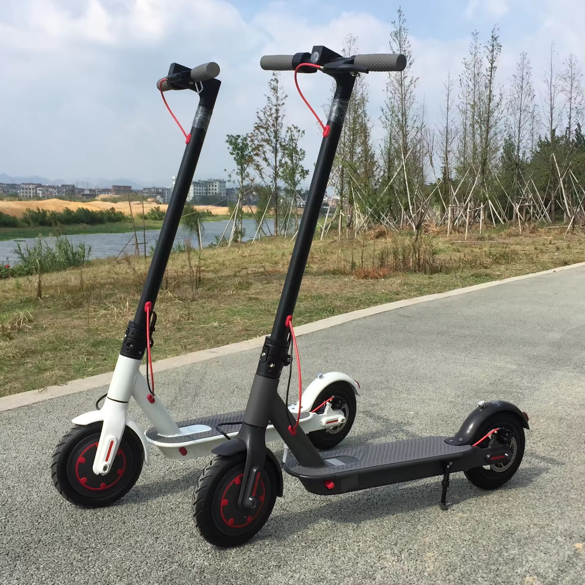 350W Electric Scooters E Scooter Of Adult Foldable Aluminum Alloy Frame Body Fast Delivery Factory Selling City E Scooters