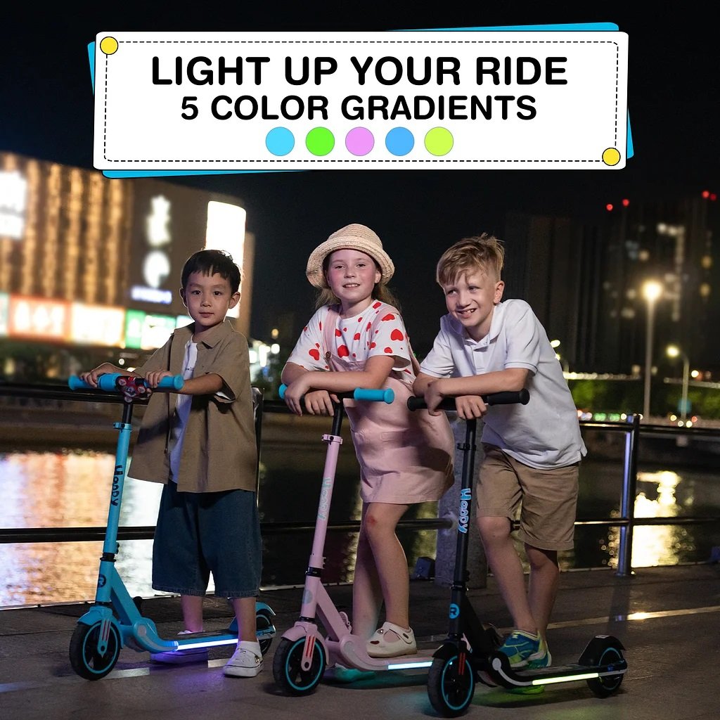 RCB 7Inch Electric Scooter Children's Gift EU/US Warehouse Stock Two Wheels Foldable Kick Kids Scooter