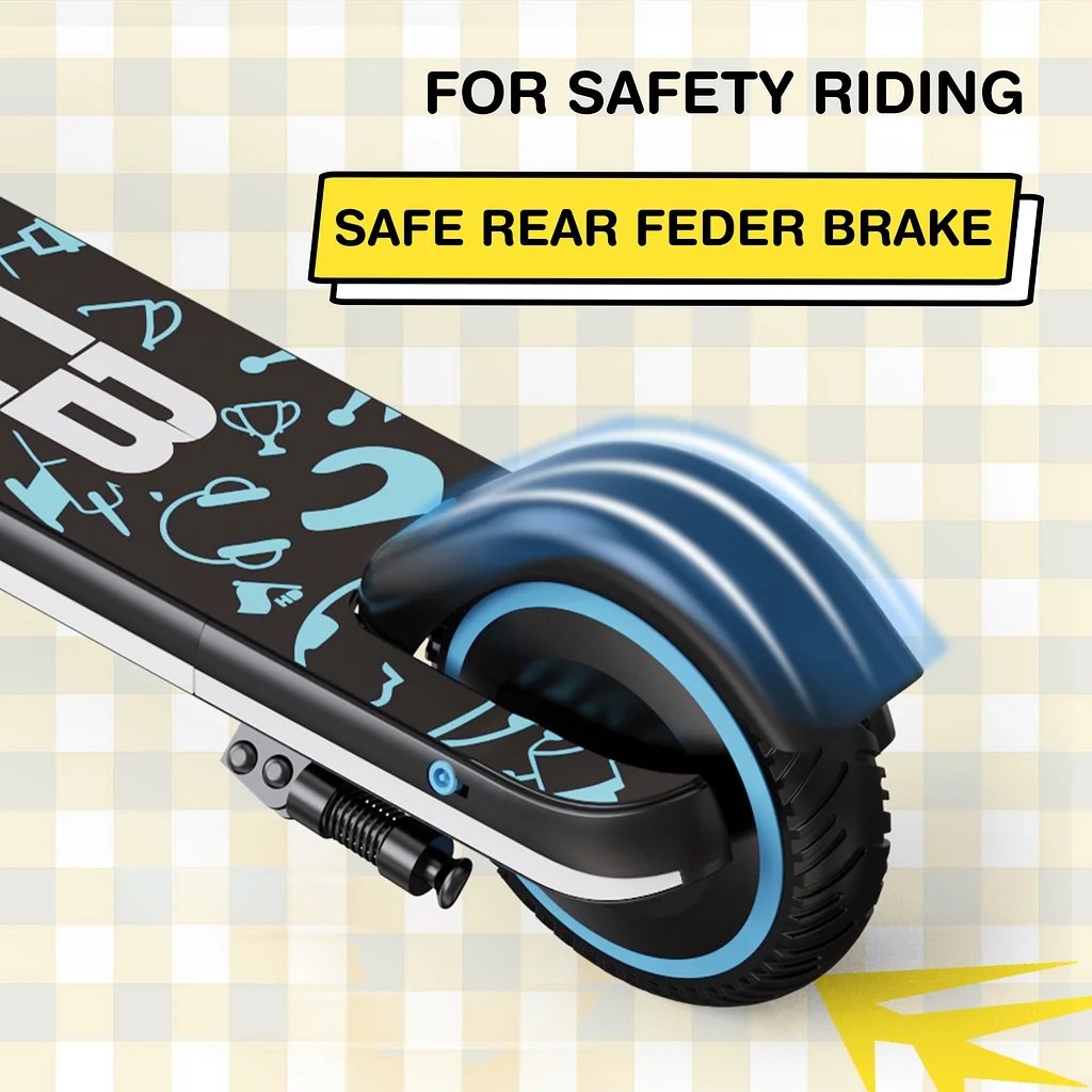 RCB 7Inch Electric Scooter Children's Gift EU/US Warehouse Stock Two Wheels Foldable Kick Kids Scooter