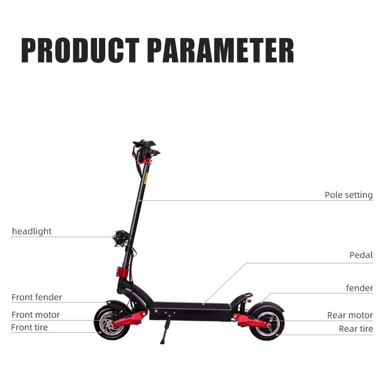 3200W Brushless Motor e scooter foldable adult fastest electric scooters all terrain electric scooter