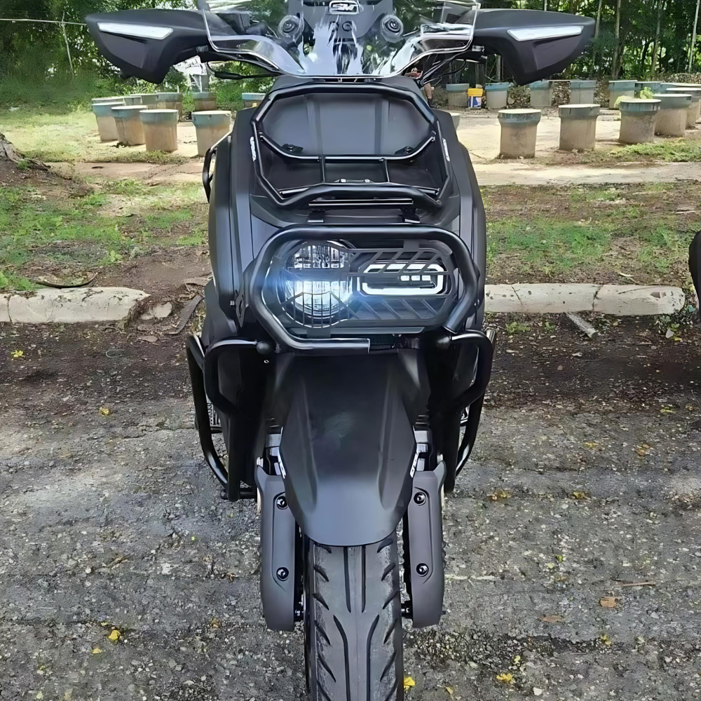 High Strength Motorcycle Headlight Guard Head Light Protector Cover Replacement for Universal Motorbike Model Tank200 Tank 150cc