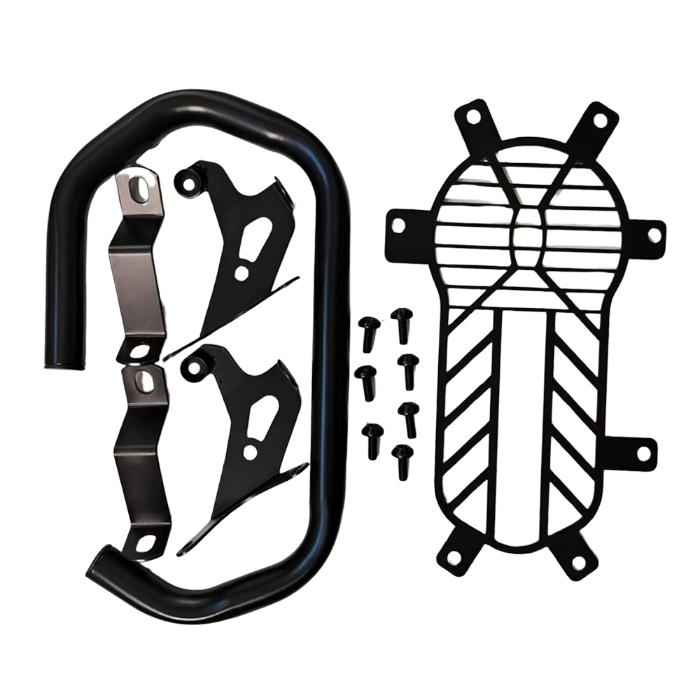 High Strength Motorcycle Headlight Guard Head Light Protector Cover Replacement for Universal Motorbike Model Tank200 Tank 150cc