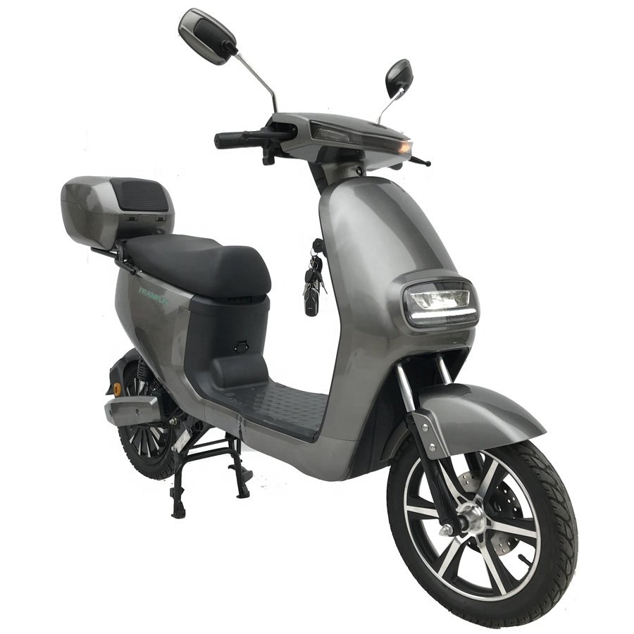 CE New Pedal Escooter 48V20AH 500W full wheel hub motor unisex electric scooter with seat