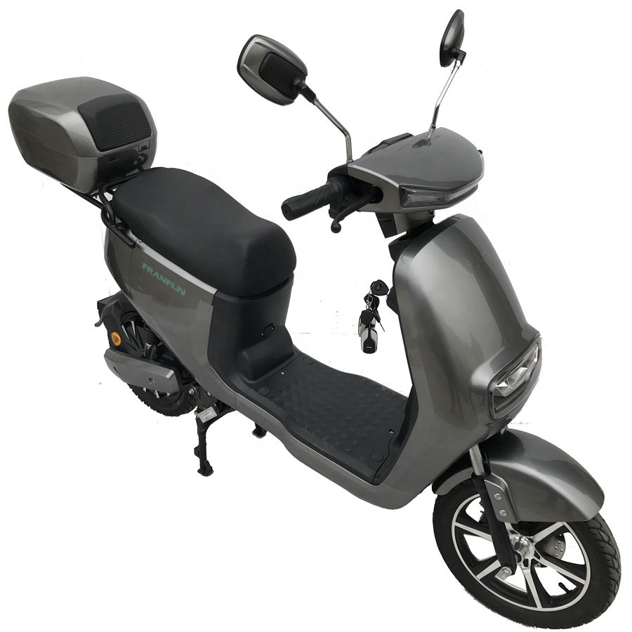 CE New Pedal Escooter 48V20AH 500W full wheel hub motor unisex electric scooter with seat